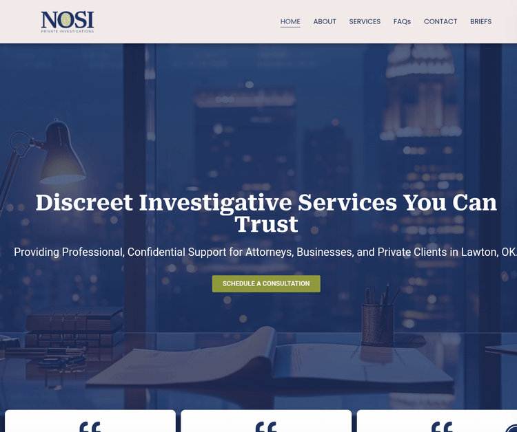 NOSI Private Investigations, LLC