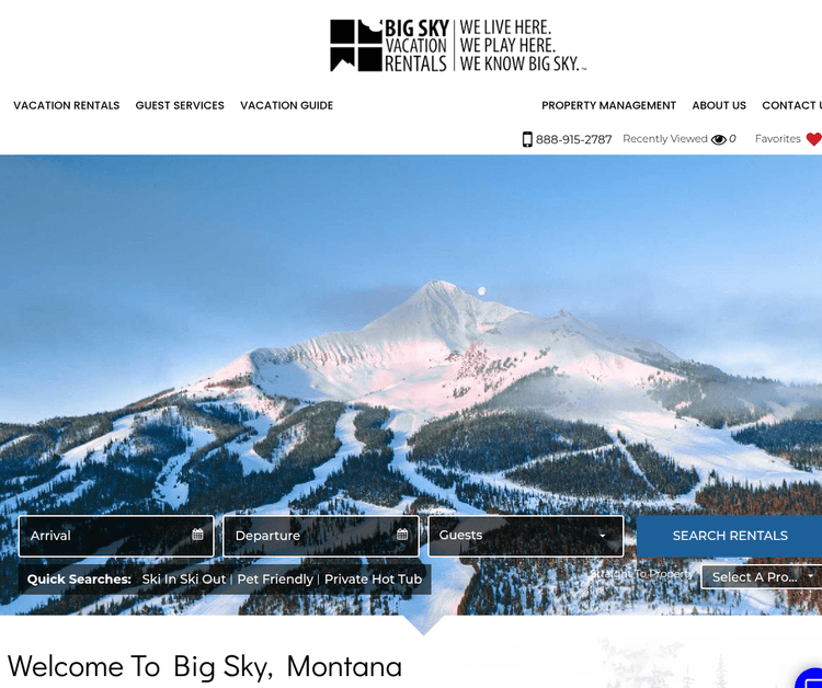 Big Sky Vacation Rentals