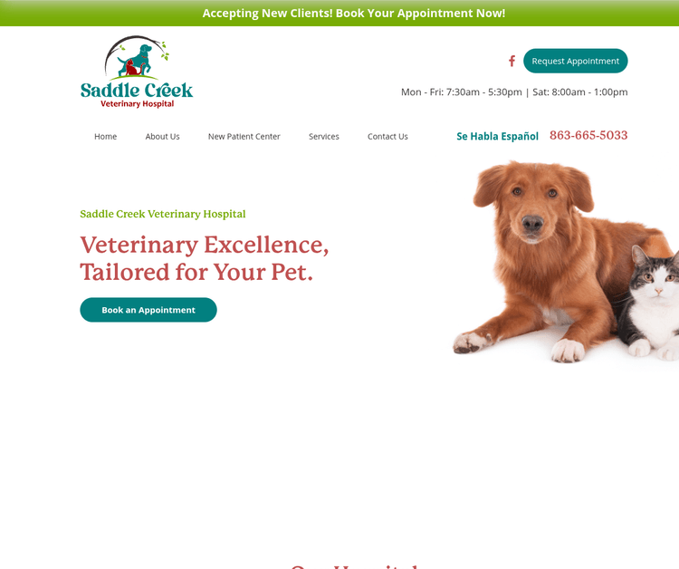 Saddle Creek Veterinary Hospital