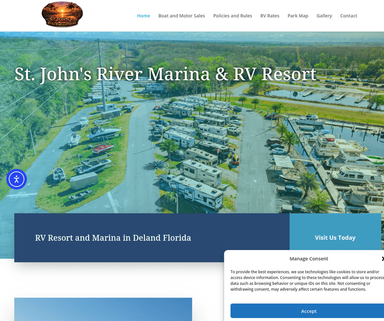 St. John's River Marina & RV Resort