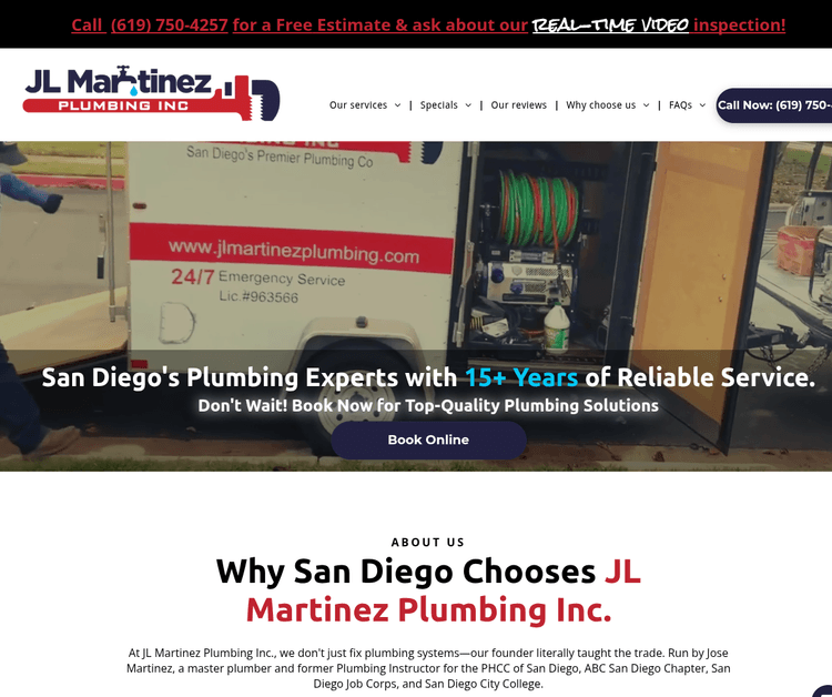 JL Martinez Plumbing Inc.