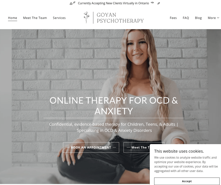 Goyan Psychotherapy, Specializing in OCD Treatment
