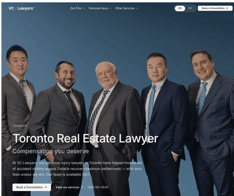 Personal Injury Lawyers in Toronto