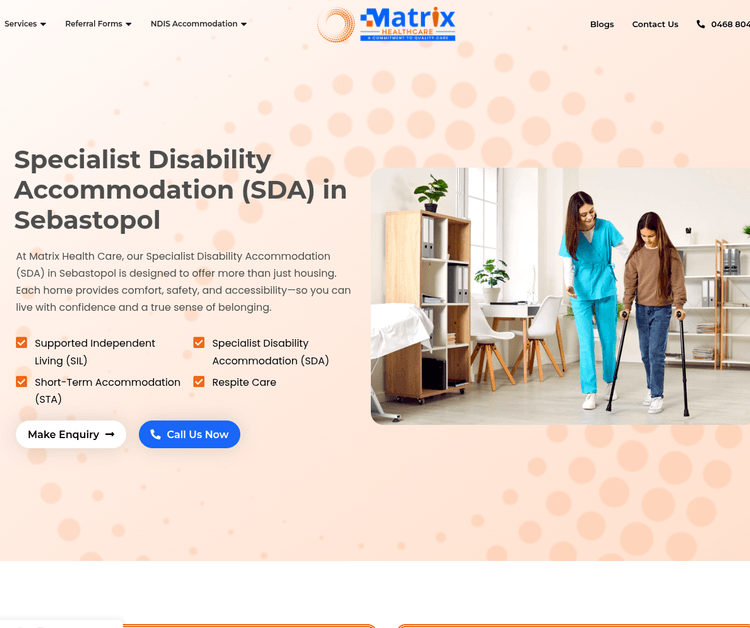 Specialist Disability Accommodation (SDA) in Sebastopol