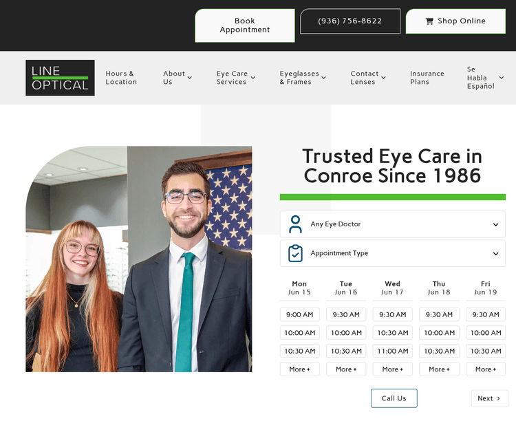 Line Optical Conroe