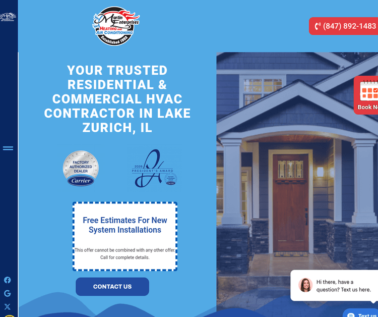 Martin Enterprises Heating & Air Conditioning