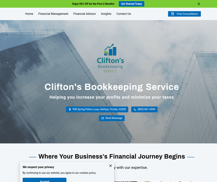 Clifton's Bookkeeping Service