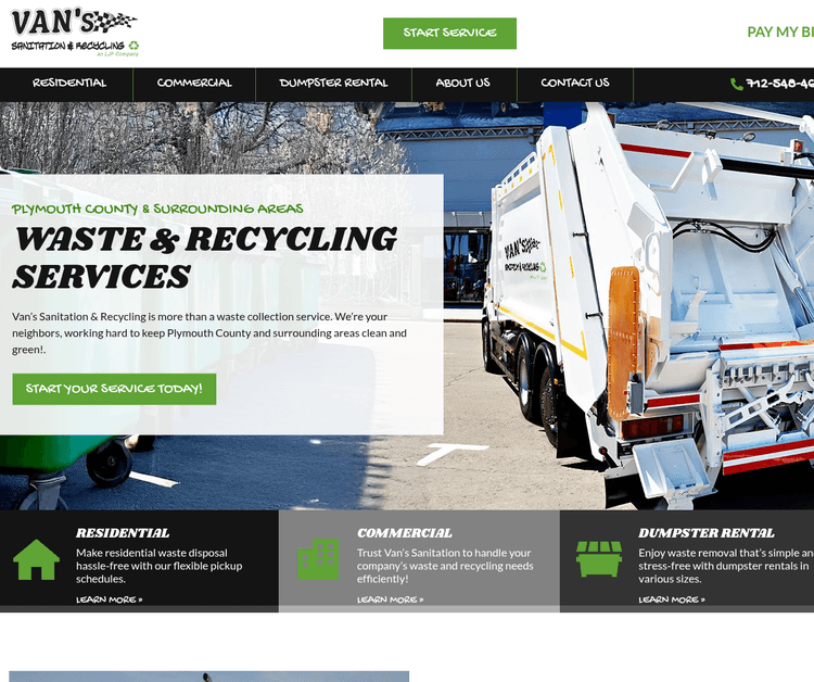 Van's Sanitation And Recycling
