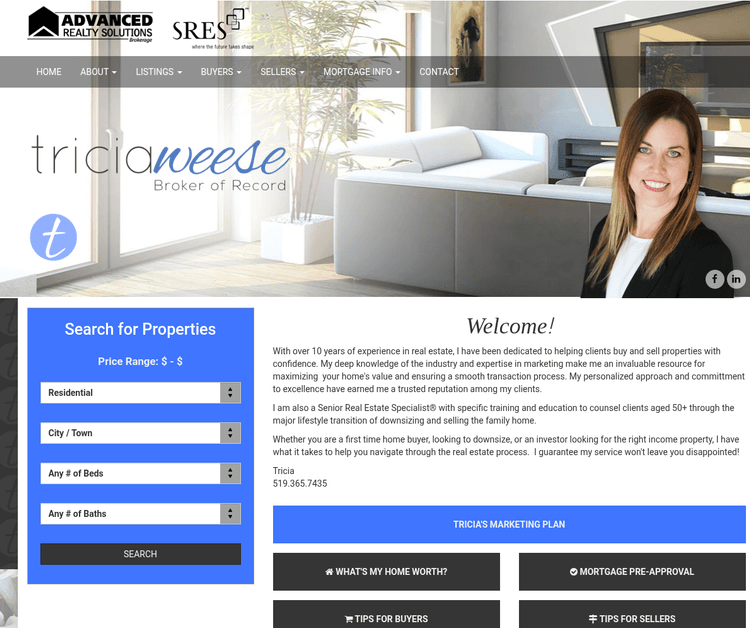 Tricia Weese Advanced Realty Solutions Inc.