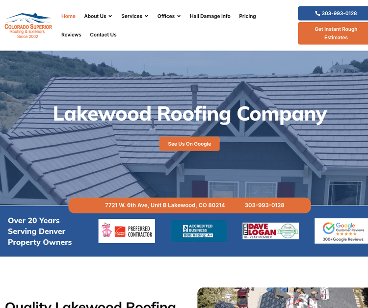 Colorado Superior Roofing & Exteriors