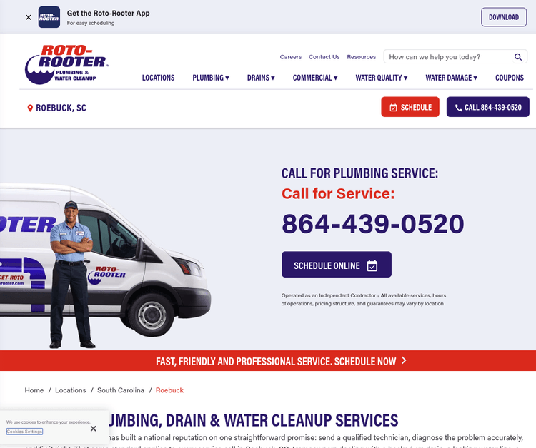 Roto-Rooter Plumbing & Water Cleanup