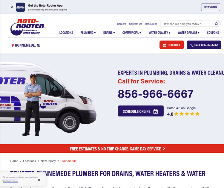 Roto-Rooter Plumbing & Water Cleanup