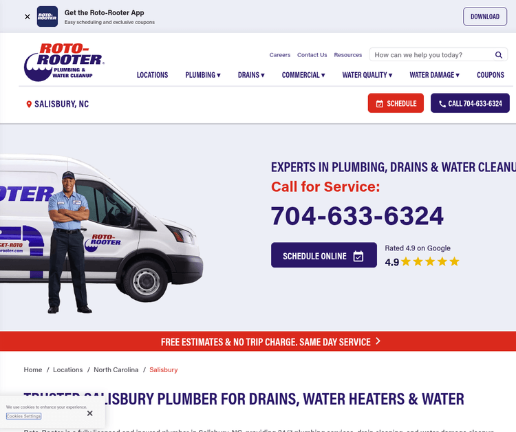 Roto-Rooter Plumbing & Water Cleanup