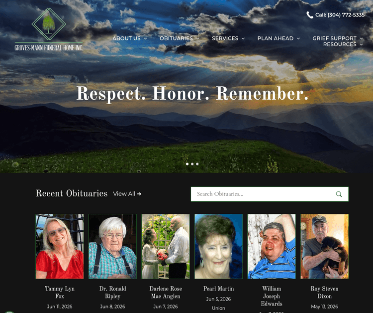 Groves-Mann Funeral Home Inc