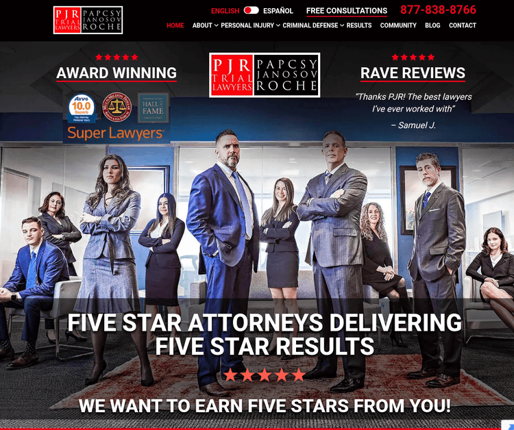 Papcsy Janosov Roche Trial Lawyers