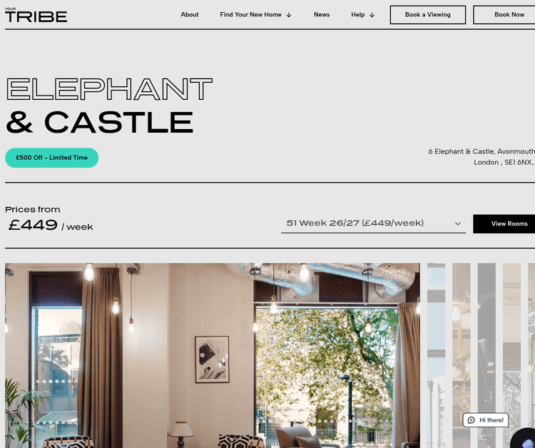 YourTRIBE Student Accommodation Elephant & Castle