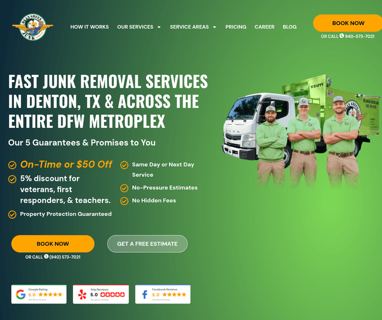 Mean Green Junk Removal
