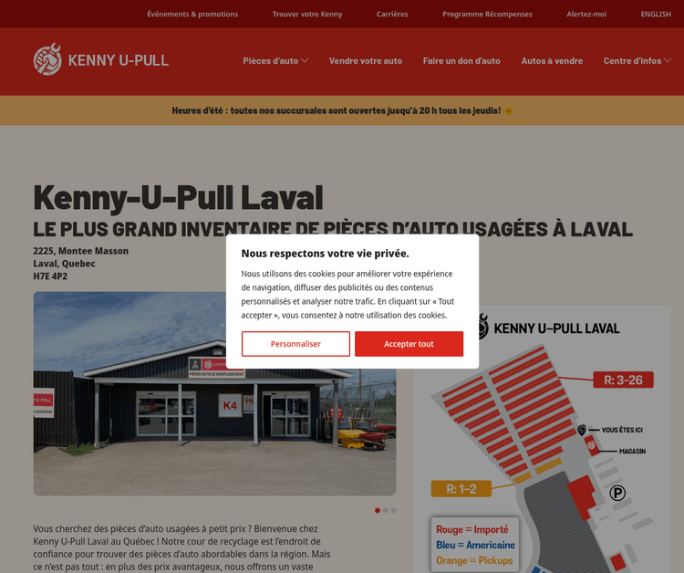 Kenny U-Pull Laval