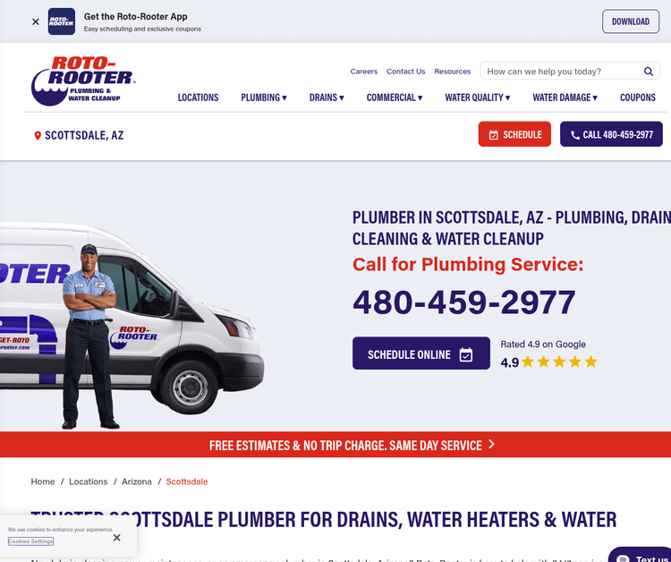 Roto-Rooter Plumbing & Water Cleanup