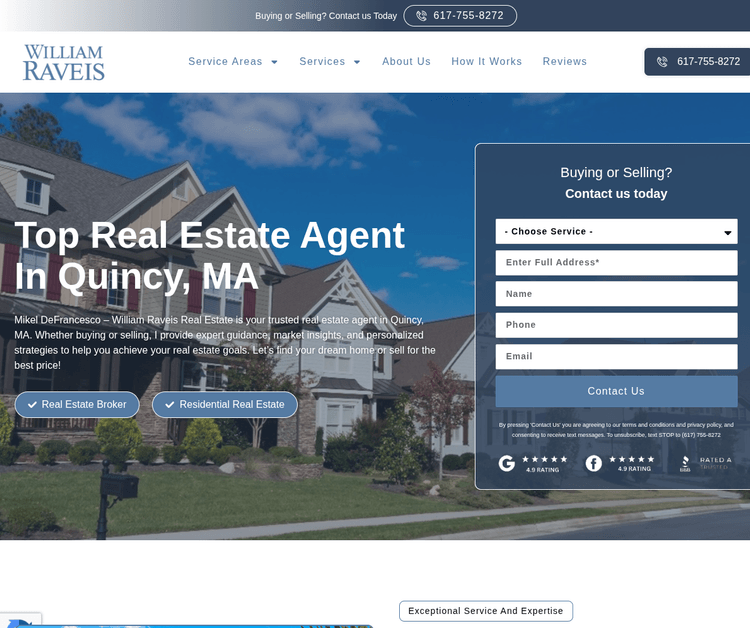 Mikel DeFrancesco - William Raveis Real Estate; Quincy