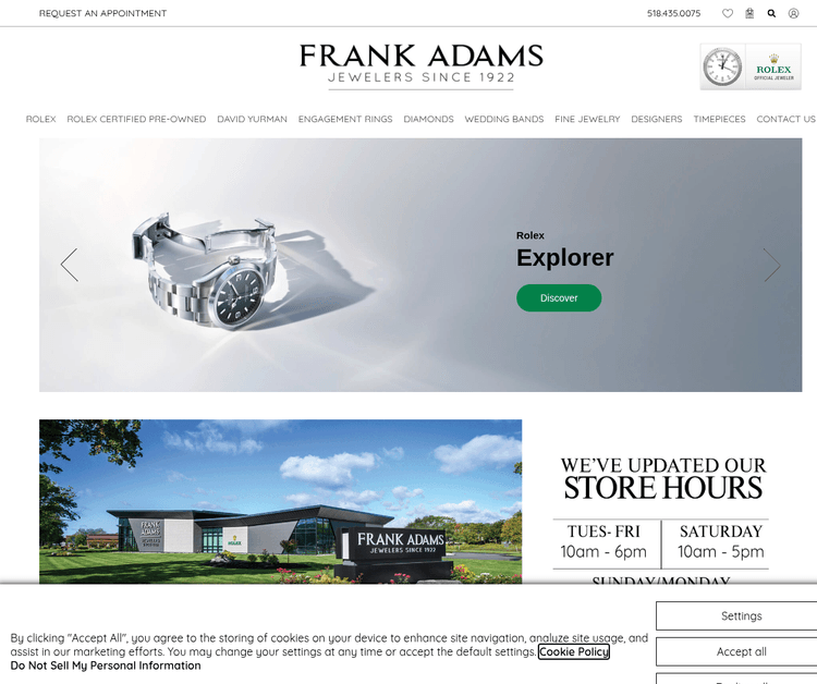 Frank Adams Jewelers