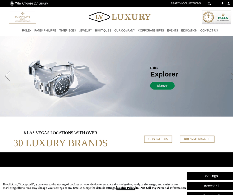 Rolex Boutique LV Luxury Jewelers