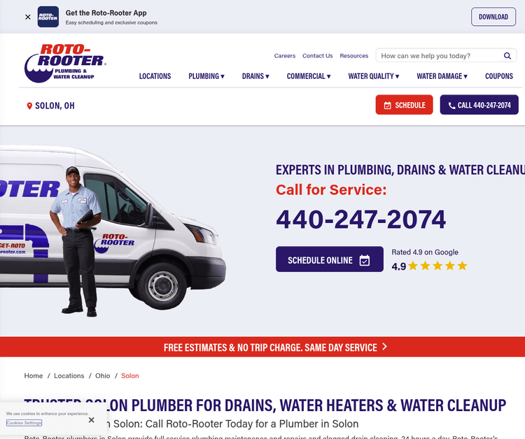 Roto-Rooter Plumbing & Water Cleanup