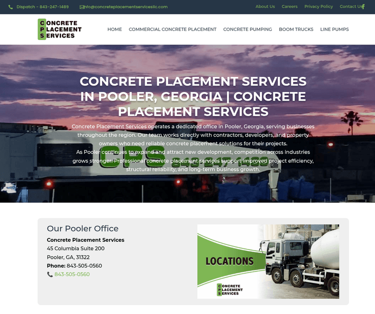 Concrete Placement Services