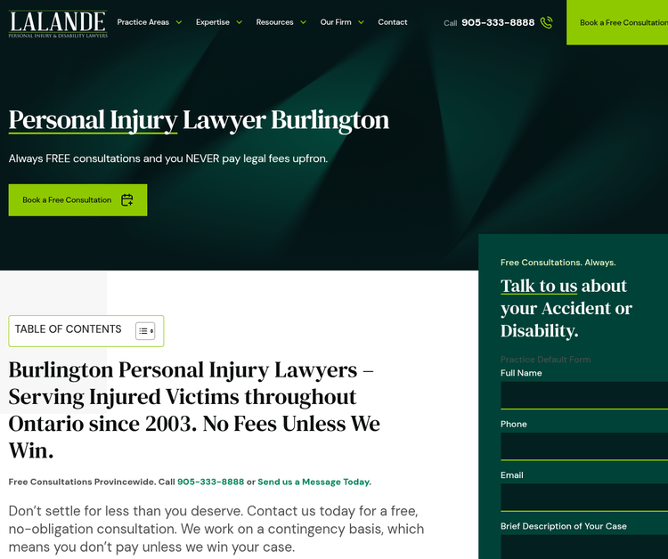Lalande Personal Injury & Disability Lawyers