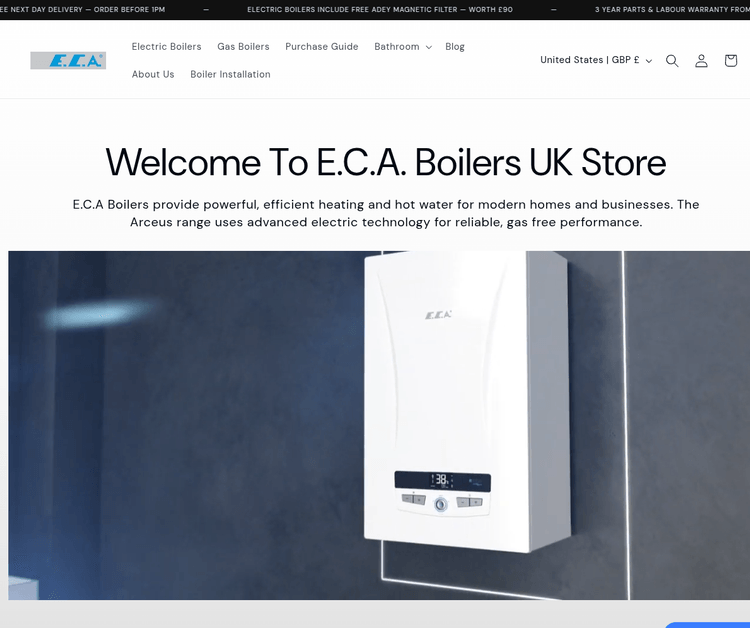 ECA Boilers UK