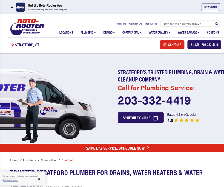 Roto-Rooter Plumbing & Water Cleanup