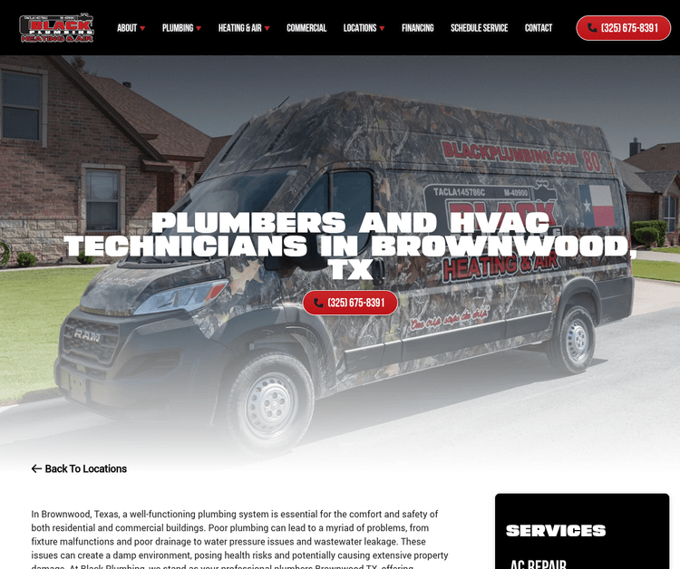 Black Plumbing Heating & Air