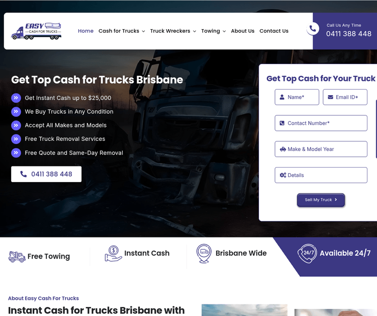 Easy Cash For Trucks