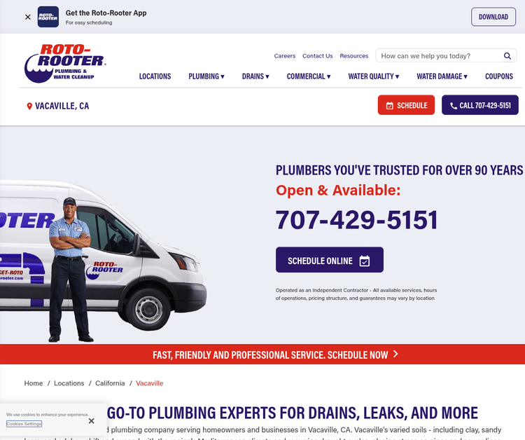 Roto-Rooter Plumbing & Water Cleanup