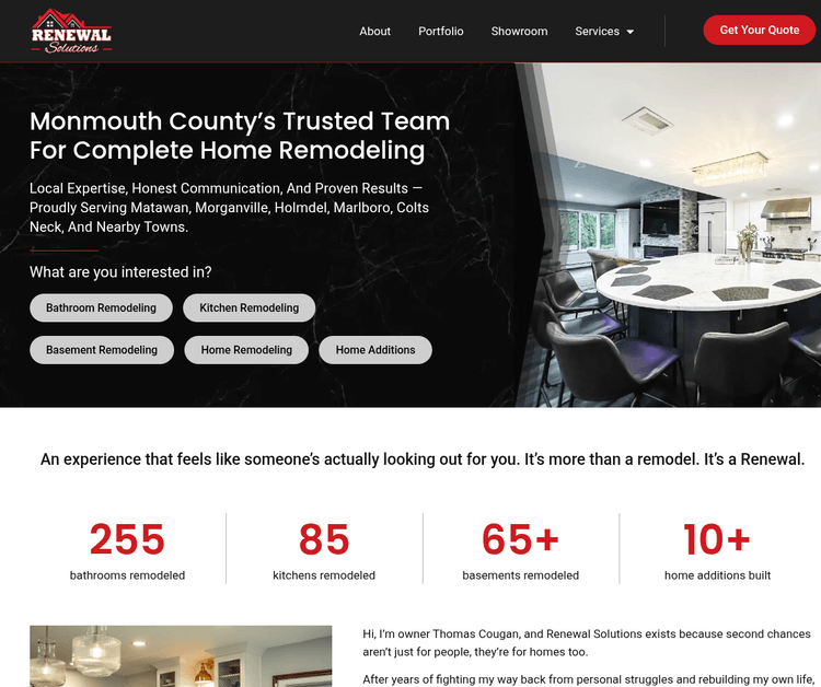 Renewal Solutions Kitchen, Bathroom & Basements