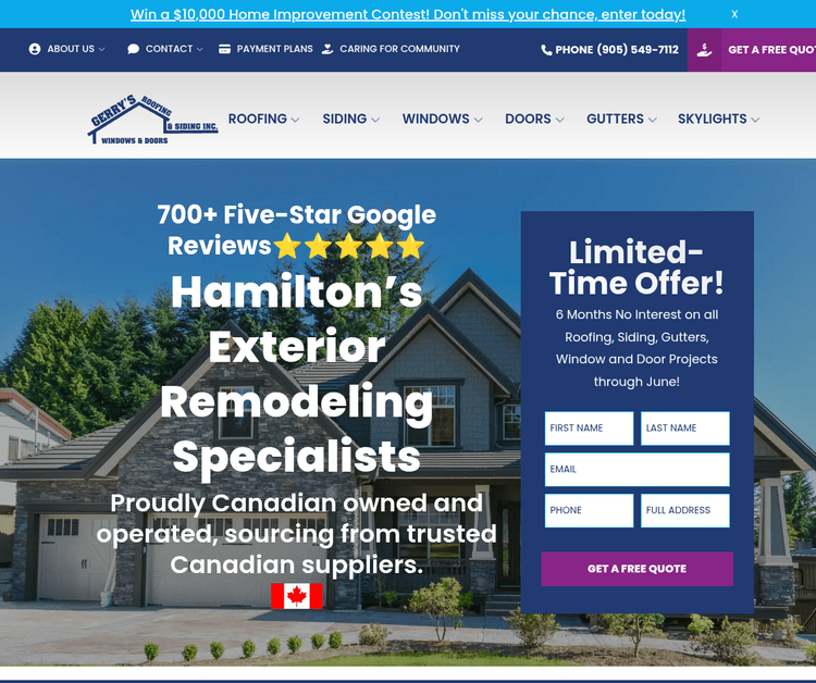 Gerry's Roofing & Siding Inc