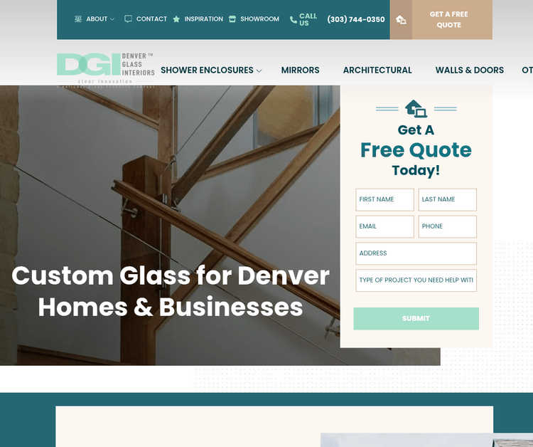 Denver Glass Interiors