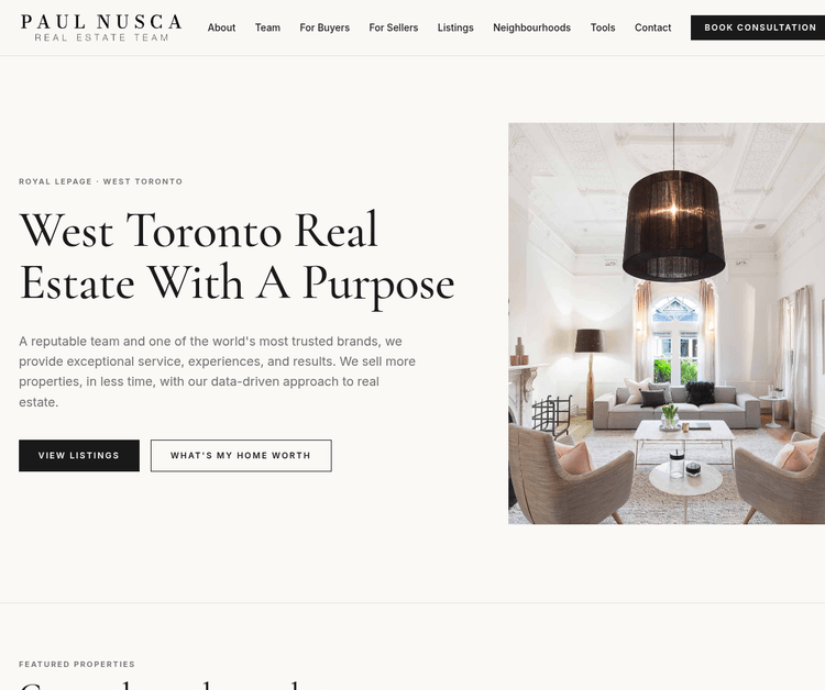 Paul Nusca Real Estate Team - Royal LePage Real Estate Services Ltd.