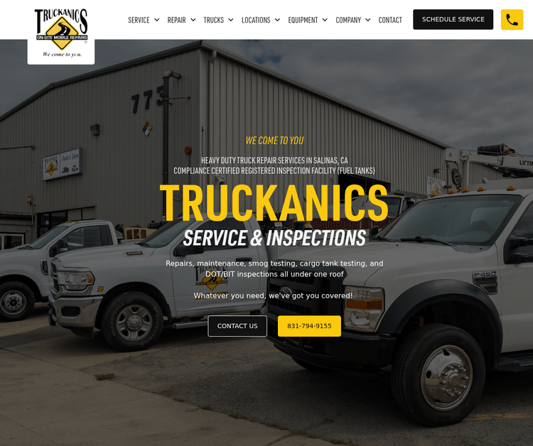 Truckanic's Mobile Truck Repair