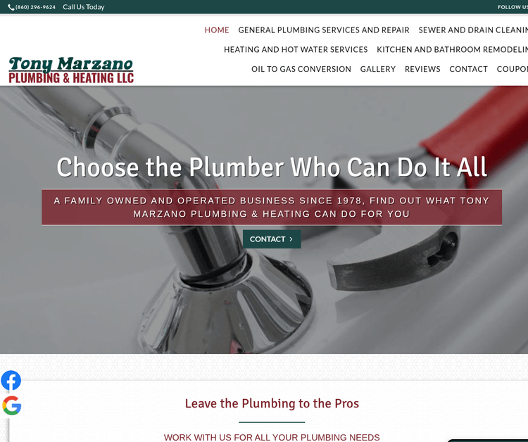 Tony Marzano Plumbing & Heating LLC