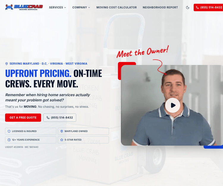 Blue Crab Moving Services