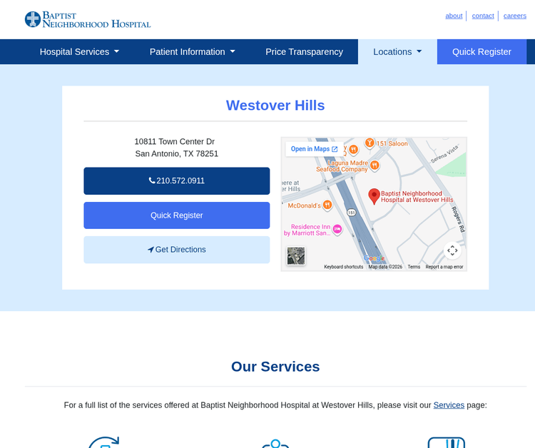 Baptist Neighborhood Hospital – Westover Hills