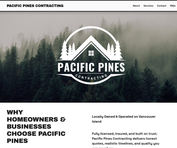 Pacific Pines Contracting