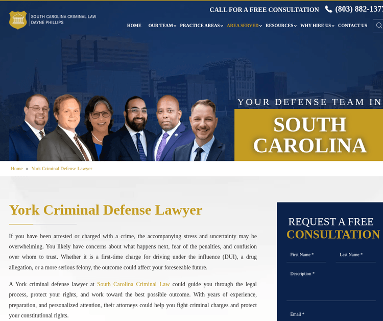 South Carolina Criminal Law
