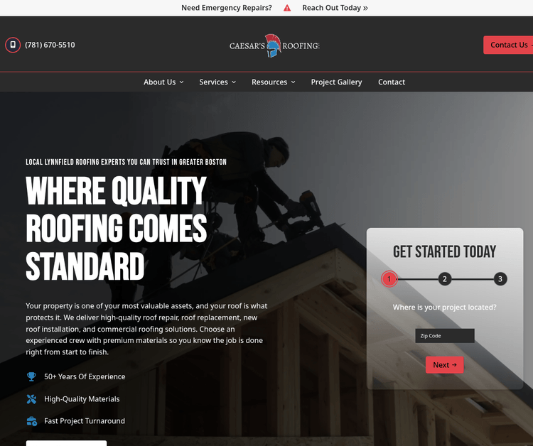 Caesar's Roofing Inc