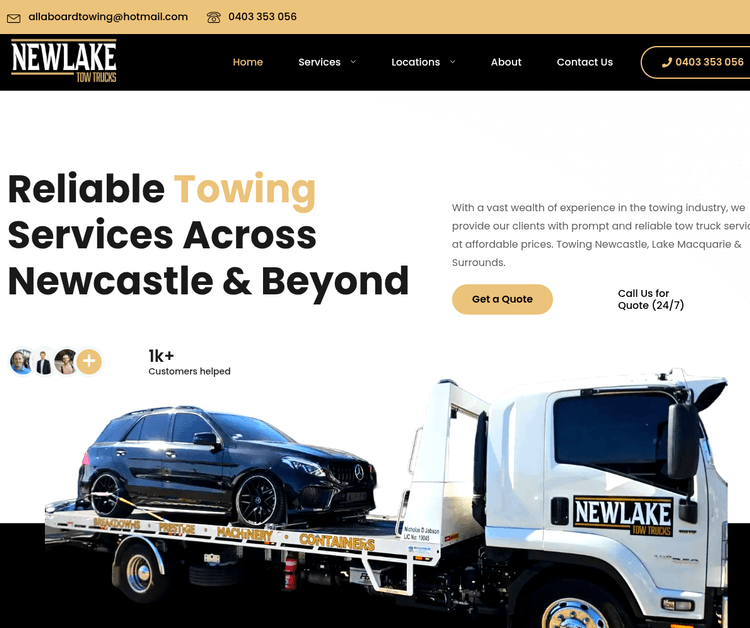 NewLake Tow Trucks
