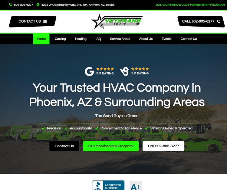 Veterans AC Repair Phoenix