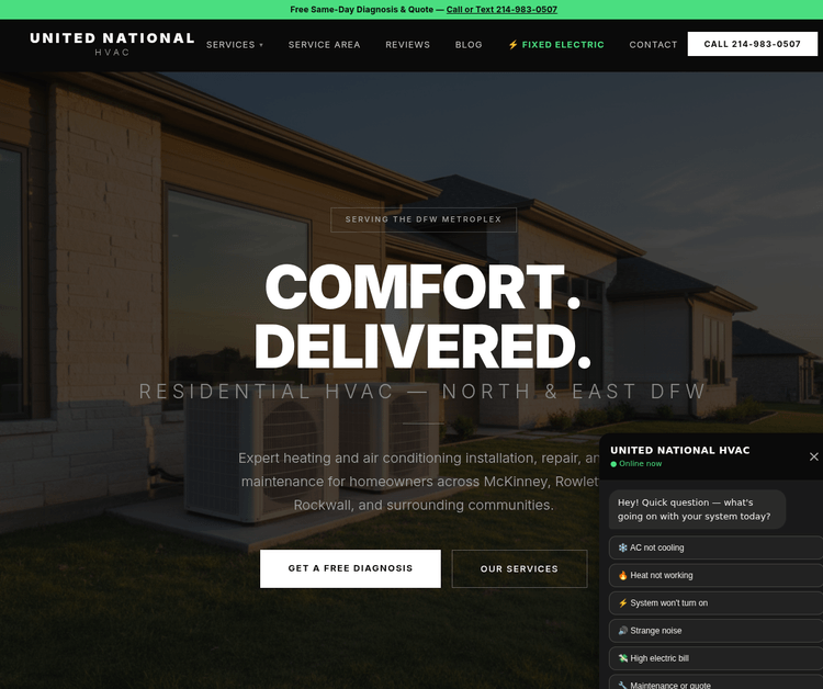 United National HVAC DFW