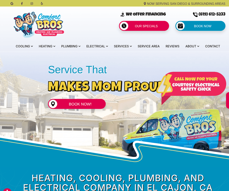 Comfort Bros Heating Air & Plumbing