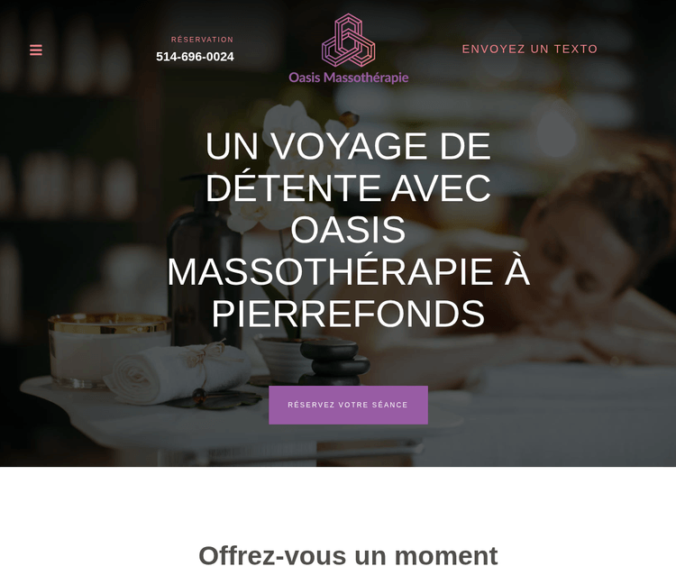 Oasis massothérapie